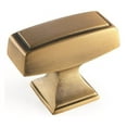 thumbnail image 1 of Amerock Bp535342 Mulholland 1-1/2" Rectangular Cabinet Knob - Bronze, 1 of 7