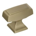 thumbnail image 1 of Amerock Bp535342 Mulholland 1-1/2" Rectangular Cabinet Knob - Gold, 1 of 7