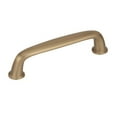 thumbnail image 1 of Kane 3-3/4 in (96 mm) Center-to-Center Golden Champagne Cabinet Pull, 1 of 4