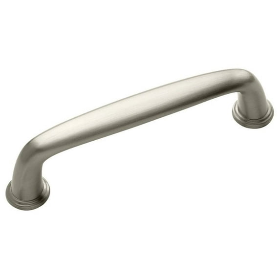Amerock Kane 3-3/4 in (96 mm) Center-to-Center Satin Nickel Cabinet Pull