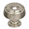thumbnail image 1 of Amerock Kane 1-5/8 in (41 mm) Diameter Polished Nickel Cabinet Knob, 1 of 7
