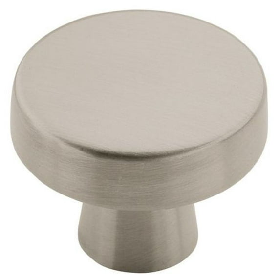 Amerock Blackrock 1-5/16 in (33 mm) Diameter Satin Nickel Cabinet Knob