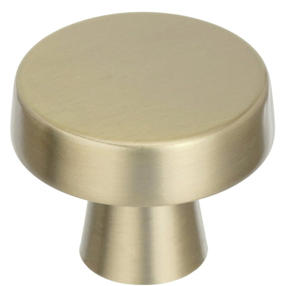Amerock Blackrock 1-5/8 in (41 mm) Diameter Golden Champagne Cabinet Knob
