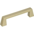 thumbnail image 1 of Amerock Blackrock 3-3/4 in (96 mm) Center-to-Center Golden Champagne Cabinet Pull, 1 of 7