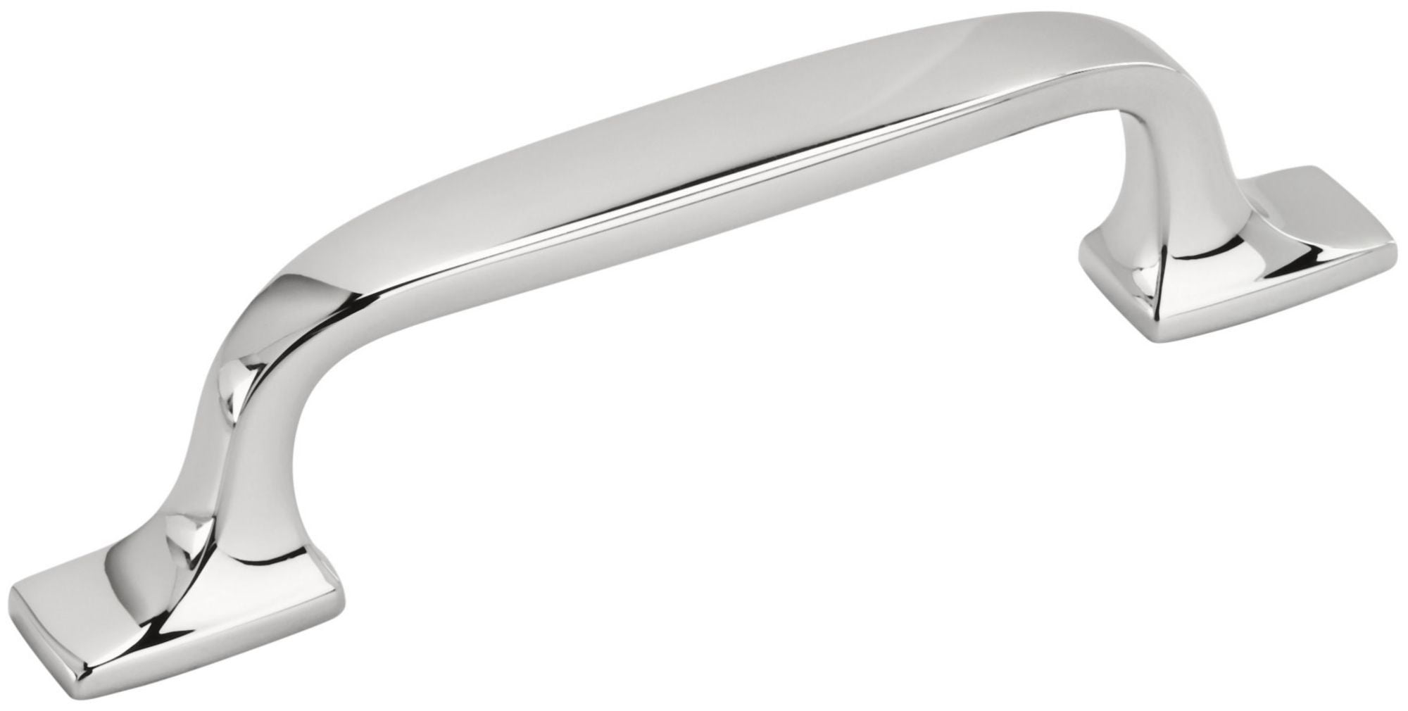 Amerock BP55316-PN Highland Ridge 3-Inch Cabinet Pull In Polished Nickel – Traditional Style Hardware