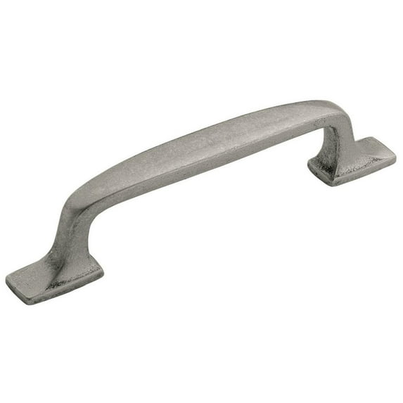 Amerock Bp55317 Highland Ridge 3-3/4" Center To Center Handle Cabinet Pull - Grey