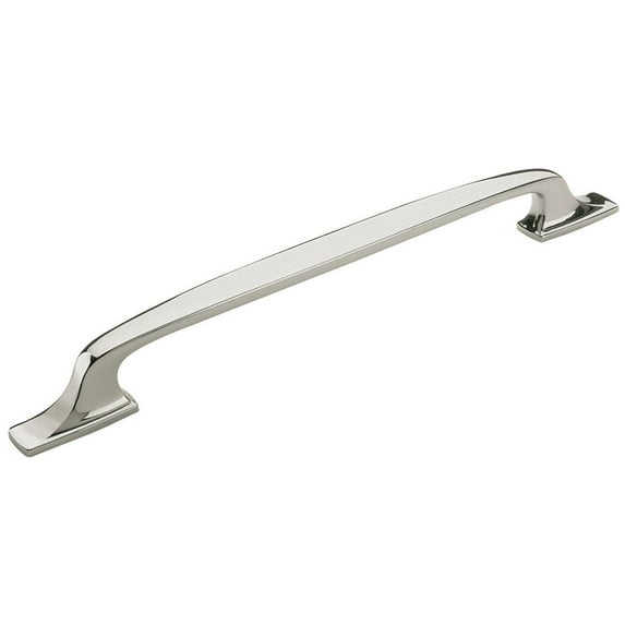 Amerock Highland Ridge 12 in (305 mm) Center-to-Center Polished Nickel Appliance Pull