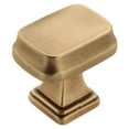 thumbnail image 1 of Amerock Revitalize 1-1/4 in (32 mm) Length Gilded Bronze Cabinet Knob, 1 of 7