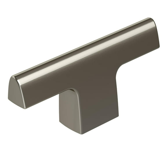 Amerock Bp55361 Riva 1/2" Bar Cabinet Knob - Grey