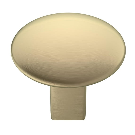 Amerock Bp55362 Riva 1-1/4" Oval Cabinet Knob - Gold