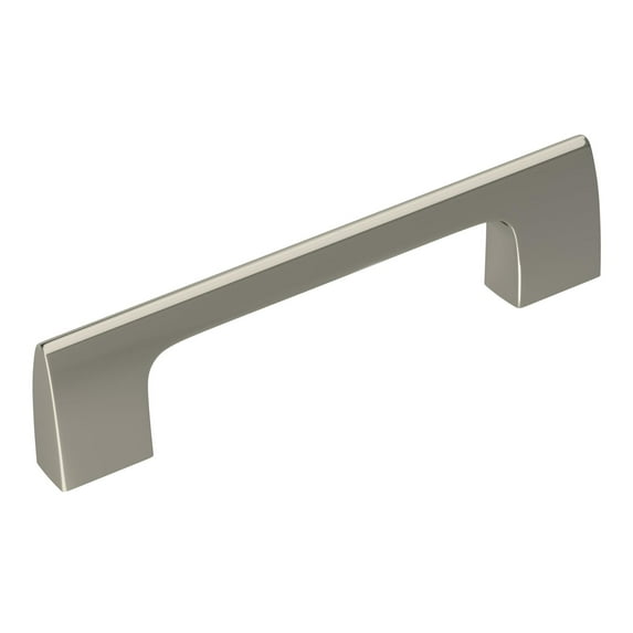 Amerock Bp55365 Riva 3-3/4" Center To Center Handle Cabinet Pull - Nickel