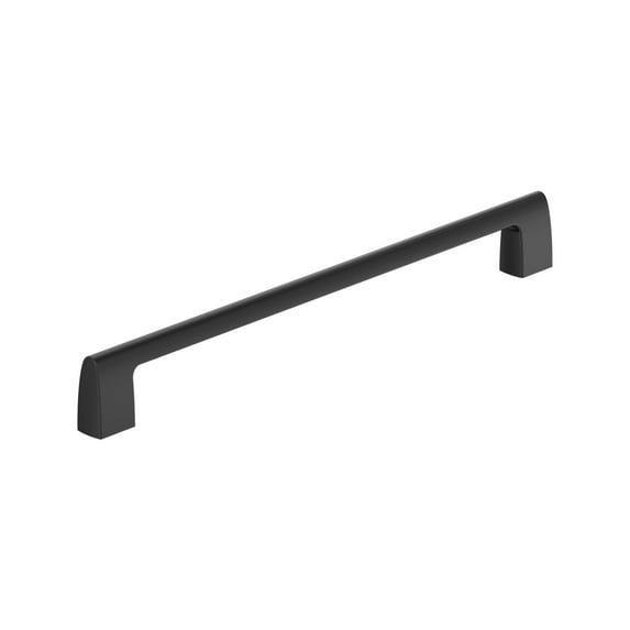 Amerock Bp55370 Riva 12" Center To Center Handle Cabinet Pull - Black