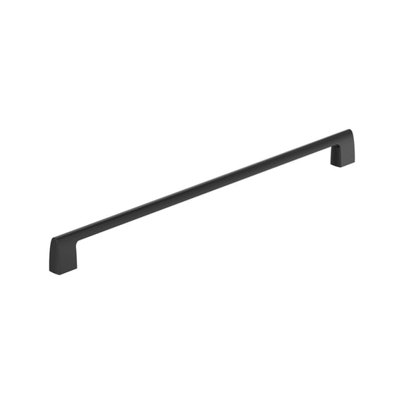 Amerock Bp55371 Riva 18" Center To Center Handle Cabinet Pull - Black