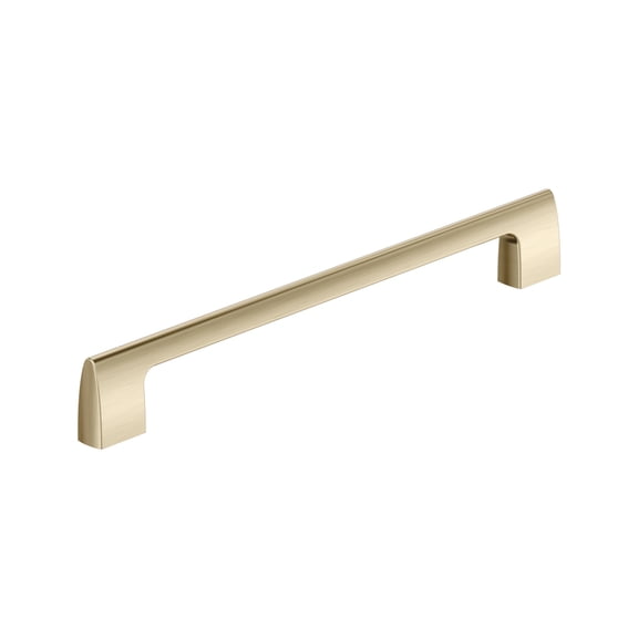 Amerock Bp55490 Riva 10-1/16" Center To Center Handle Cabinet Pull - Gold