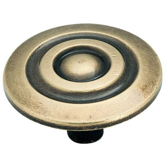 Amerock Bp594 Everyday Heritage 1-1/2" Mushroom Cabinet Knob - Brass