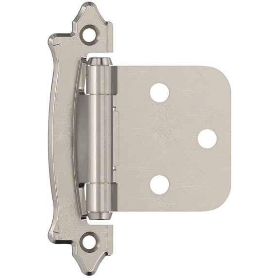 Amerock Bp7329 Functional Hardware Variable Overlay Surface Mount Cabinet Door Hinge -