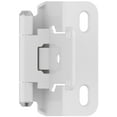 thumbnail image 1 of Amerock Bp7550 Functional Hardware 1/2" Overlay Wrap Cabinet Door Hinge - White, 1 of 6