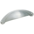 thumbnail image 1 of Cup Pulls 2-1/2 in (64 mm) Center-to-Center Satin Nickel Cabinet Cup Pull, 1 of 7