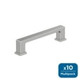thumbnail image 1 of Amerock Bridgeport 3-3/4 inch (96mm) Center-to-Center Polished Chrome Cabinet Pull - 10 Pack, 1 of 5