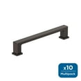 thumbnail image 1 of Amerock Bridgeport 5-1/16 inch (128mm) Center-to-Center Oil-Rubbed Bronze Cabinet Pull - 10 Pack, 1 of 5