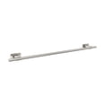 thumbnail image 1 of Amerock Bronx Brushed Nickel 24 inch (610mm) Towel Bar, 1 of 7