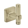 thumbnail image 1 of Amerock Bronx Contemporary Single Prong Golden Champagne Wall Hook, 1 of 10