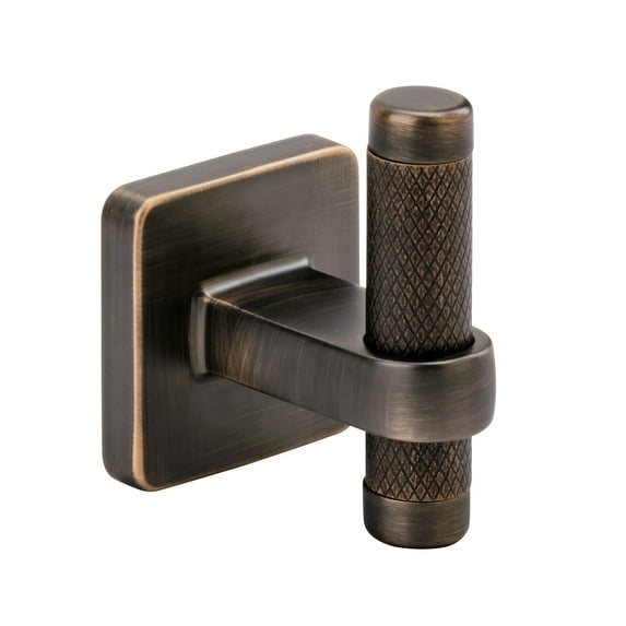 Amerock Bronx Contemporary Single Prong Oil-Rubbed Bronze Wall Hook