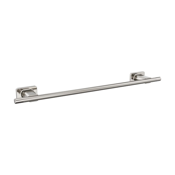 Amerock Bronx Polished Nickel 18 inch (457mm) Towel Bar