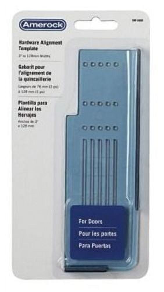 Amerock Door Hardware Installation Template
