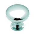 thumbnail image 1 of Amerock Cabinet Knob 1-1/4" H X 1-1/4"W Allison Polished Chrome 1-1/8" Proj. Card 2, 1 of 1
