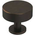 thumbnail image 1 of Amerock Radius 1-1/4 in (32 mm) Diameter Oil Rubbed Bronze Cabinet Knob, 1 of 7