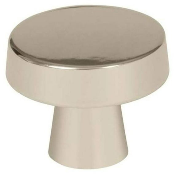 Knob Polished Nickel - 1.38 in.