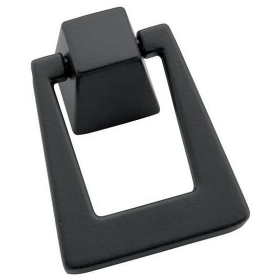 Amerock Blackrock 1-13/16 in (46 mm) Length Black Bronze Cabinet Pendant