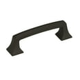 thumbnail image 1 of Amerock Mulholland Traditional Bar Cabinet Pull 3 in. Black Bronze 1 pk, 1 of 7