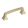 thumbnail image 1 of Mulholland 3 in (76 mm) Center-to-Center Golden Champagne Cabinet Pull, 1 of 7