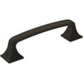 thumbnail image 1 of Amerock Ville 3-3/4 in (96 mm) Center-to-Center Oil Rubbed Bronze Cabinet Pull, 1 of 7