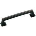 thumbnail image 1 of Amerock Mulholland 5-1/16 in (128 mm) Center-to-Center Oil-Rubbed Bronze Cabinet Pull, 1 of 7