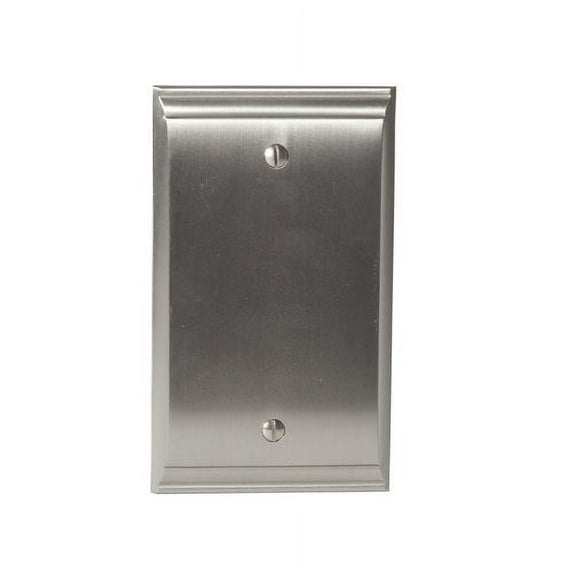 Amerock Candler Blank Satin Nickel Wall Plate