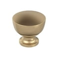 thumbnail image 1 of Amerock Chalice 1-1/4 inch (32mm) Diameter Champagne Bronze Cabinet Knob, 10 Pack, 1 of 4