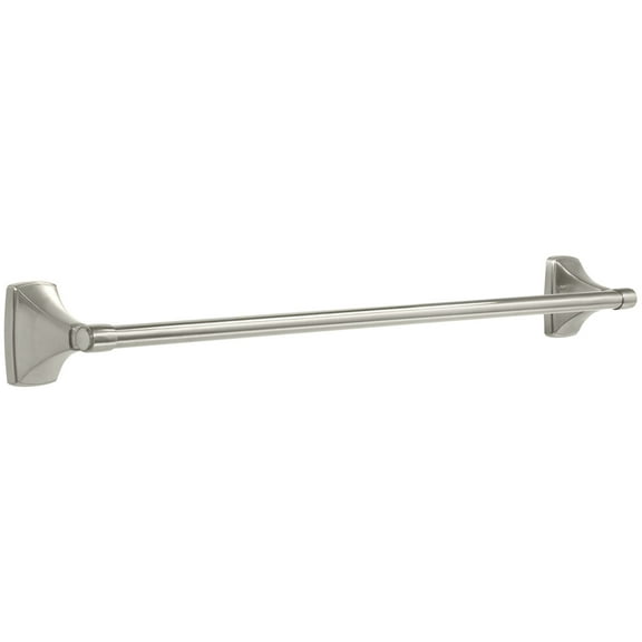 Amerock Clarendon 24 in (610 mm) Towel Bar in Satin Nickel