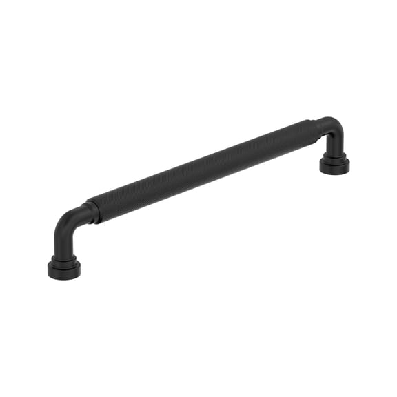 Amerock Collet 12 inch (305mm) Center-to-Center Matte Black Appliance Pull