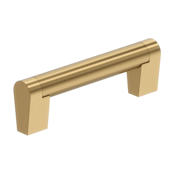 Amerock Composite 3-3/4 inch (96mm) Center-to-Center Champagne Bronze Cabinet Pull, 10 Pack