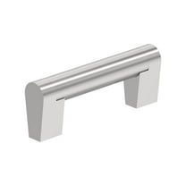 Amerock Composite 3 inch (76mm) Center-to-Center Polished Chrome Cabinet Pull, 25 Pack