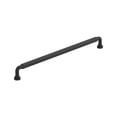 thumbnail image 1 of Amerock Cowrie 12-5/8 inch (320mm) Center-to-Center Matte Black Cabinet Pull, 1 of 6