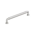 thumbnail image 1 of Amerock Cowrie 7-9/16 inch (192mm) Center-to-Center Polished Nickel Cabinet Pull, 1 of 6