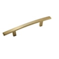 thumbnail image 1 of Amerock Cyprus 3-3/4 inch (96mm) Center-to-Center Golden Champagne Cabinet or Furniture Pull, 10 Pack, 1 of 3