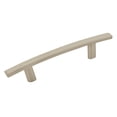 thumbnail image 1 of Amerock Cyprus 3 inch (76mm) Center-to-Center Satin Nickel Cabinet or Furniture Pull, 10 Pack, 1 of 4