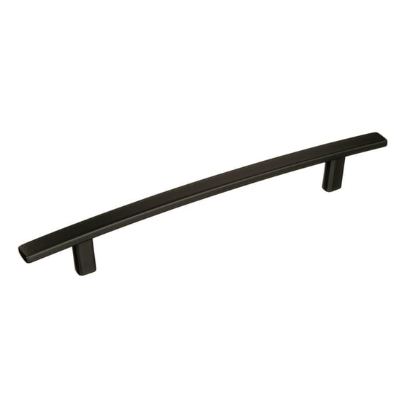 Amerock Cyprus 6-5/16 inch (160mm) Center-to-Center Black Bronze Cabinet or Furniture Pull, 25 Pack