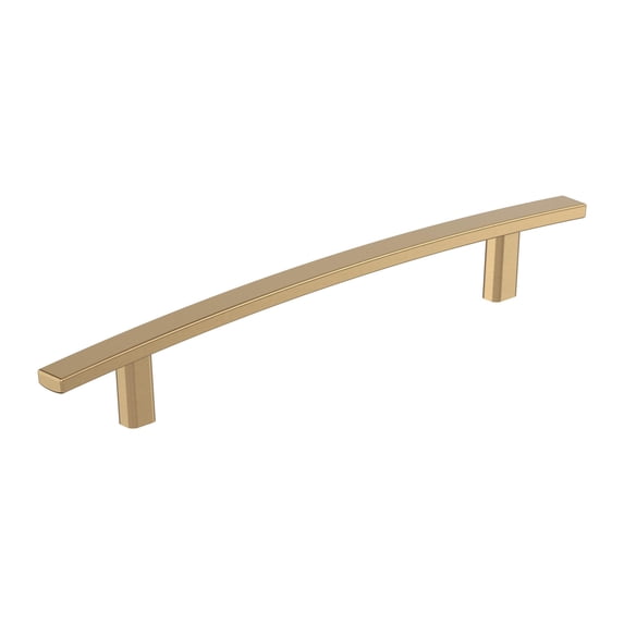 Amerock Cyprus 6-5/16 inch (160mm) Center-to-Center Champagne Bronze Cabinet or Furniture Pull, 25 Pack