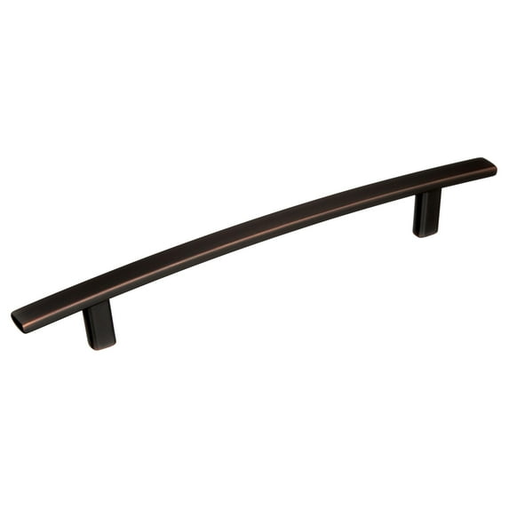 Amerock Cyprus 6-5/16 inch (160mm) Center-to-Center Oil-Rubbed Bronze Cabinet or Furniture Pull, 10 Pack